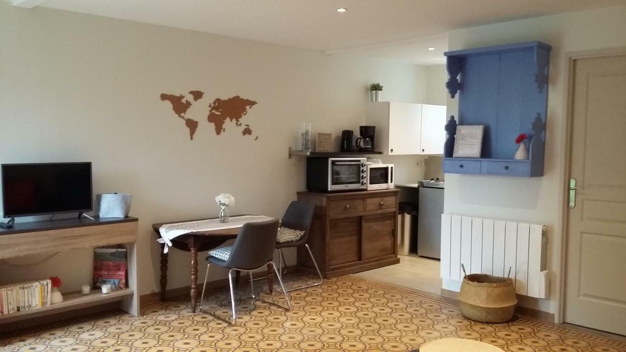 La Chagnelotte Apartment Farges-les-Chalon Bagian luar foto